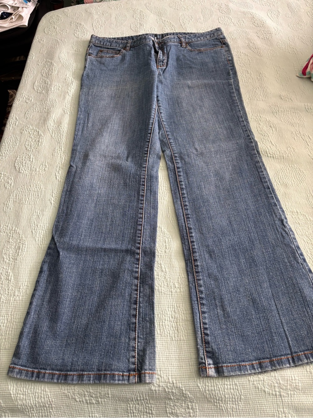 Michael Kors Medium Blue Flare Jeans 14/33